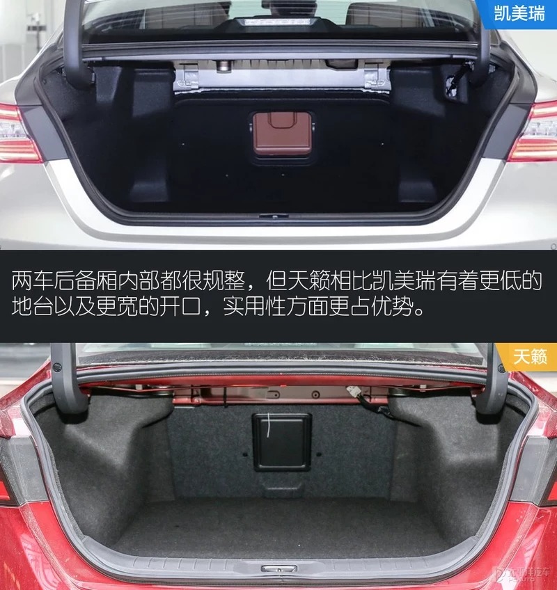 谁说日系车配置鸡肋？看新款凯美瑞和天籁谁更有料-图17